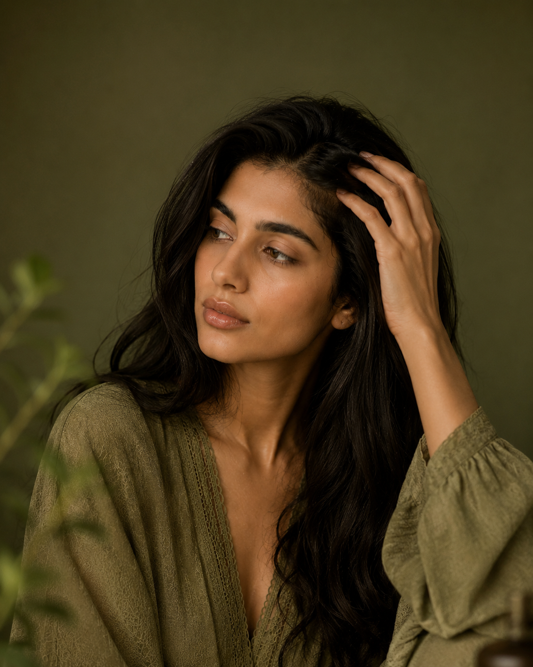 Woman With Healthy Hair