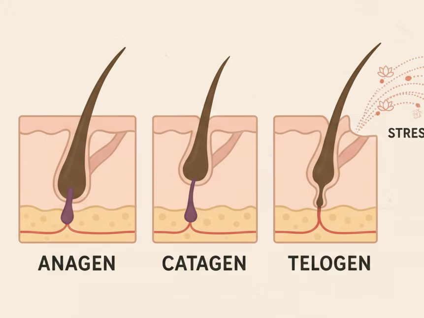 Stress & Hair Health: What Ayurveda Teaches Us