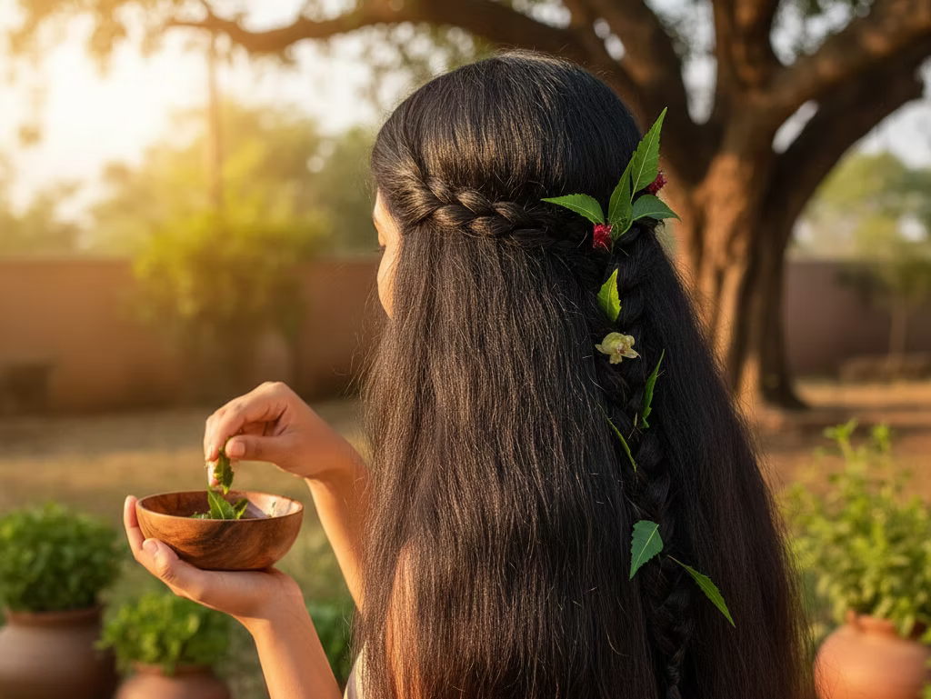 Ayurveda’s Secret to Strong, Shiny Hair