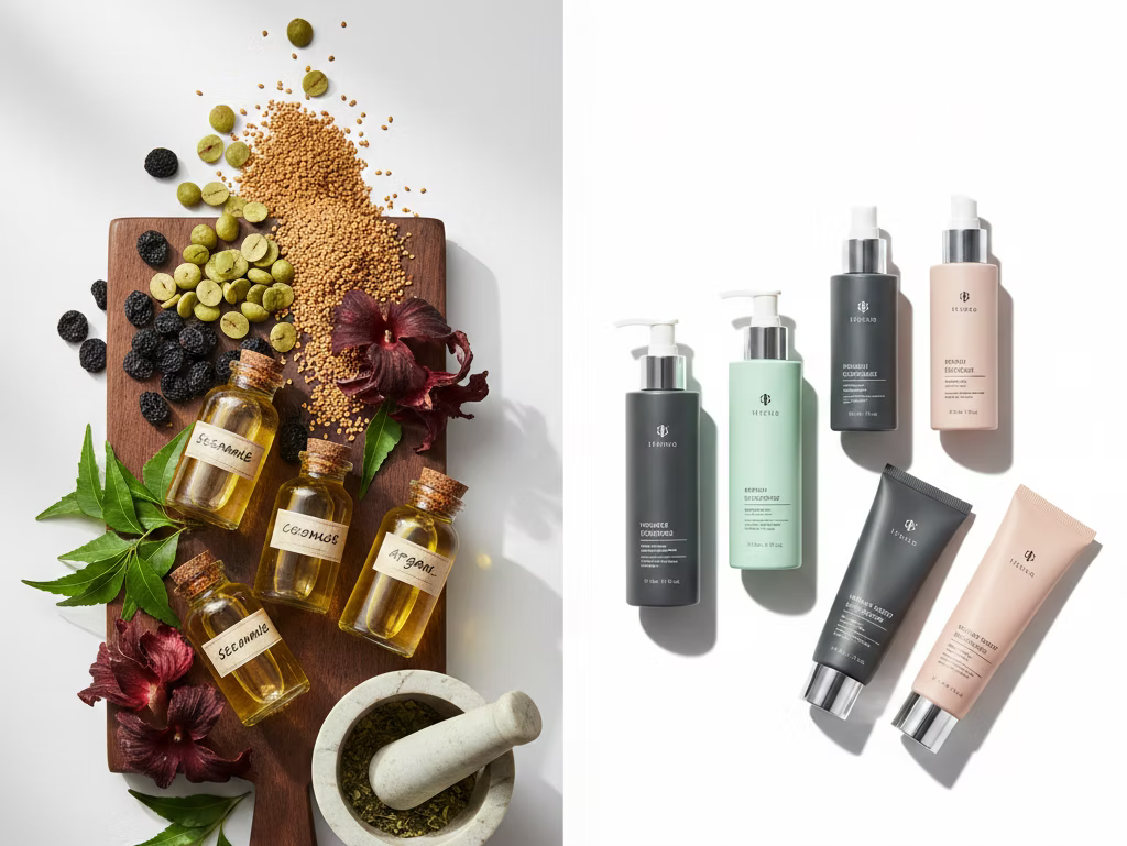 Ayurvedic Ingredients vs Conventional Hair Products: What’s the Difference?