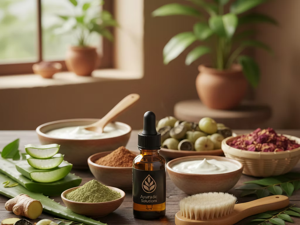 Ayurvedic Solutions for Dandruff & Dry Scalp