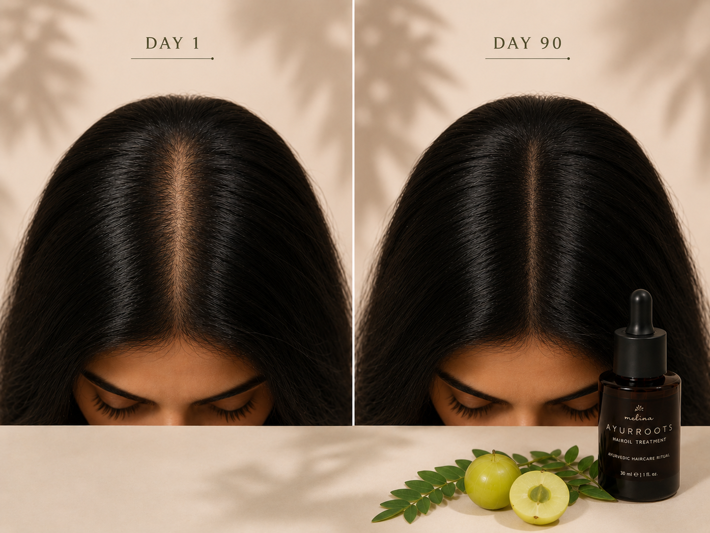 Melina's Ayurvedic Hair Treatment - Hairloss & Thinning